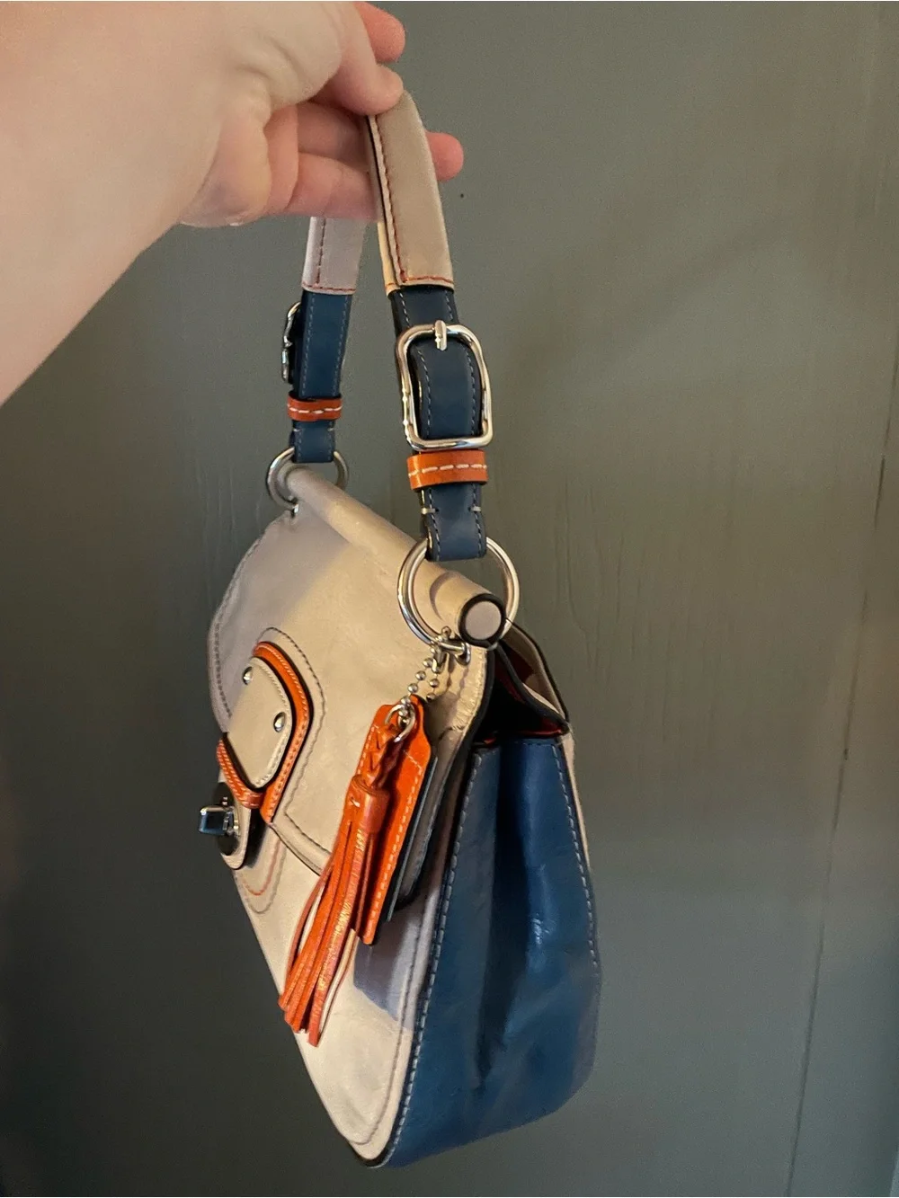 Coach 70th Anniversary Colorblock Willis Shoulder Bag